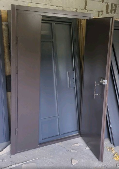 Металеві двері з МДФ накладками, железние входние двери Дзвони!