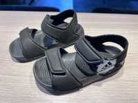 Sandały czarne rozmiar 24 Adidas