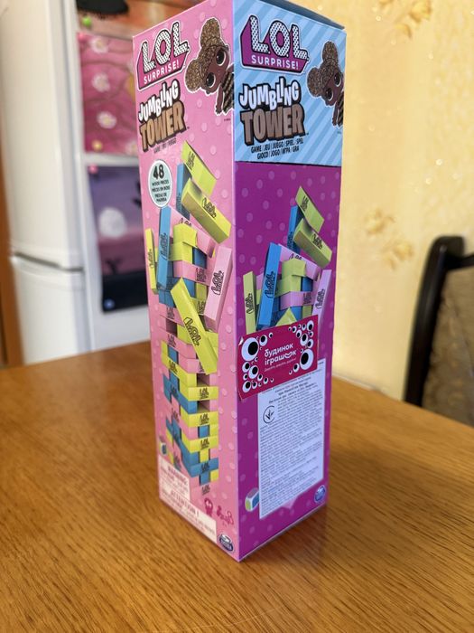 Настільна гра Spin master башта падіння(дженга)