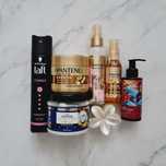 Zestaw kosmetyków do włosów Pantene Taft + spinka