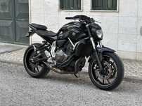 Yamaha Mt07 55kw akrapovic