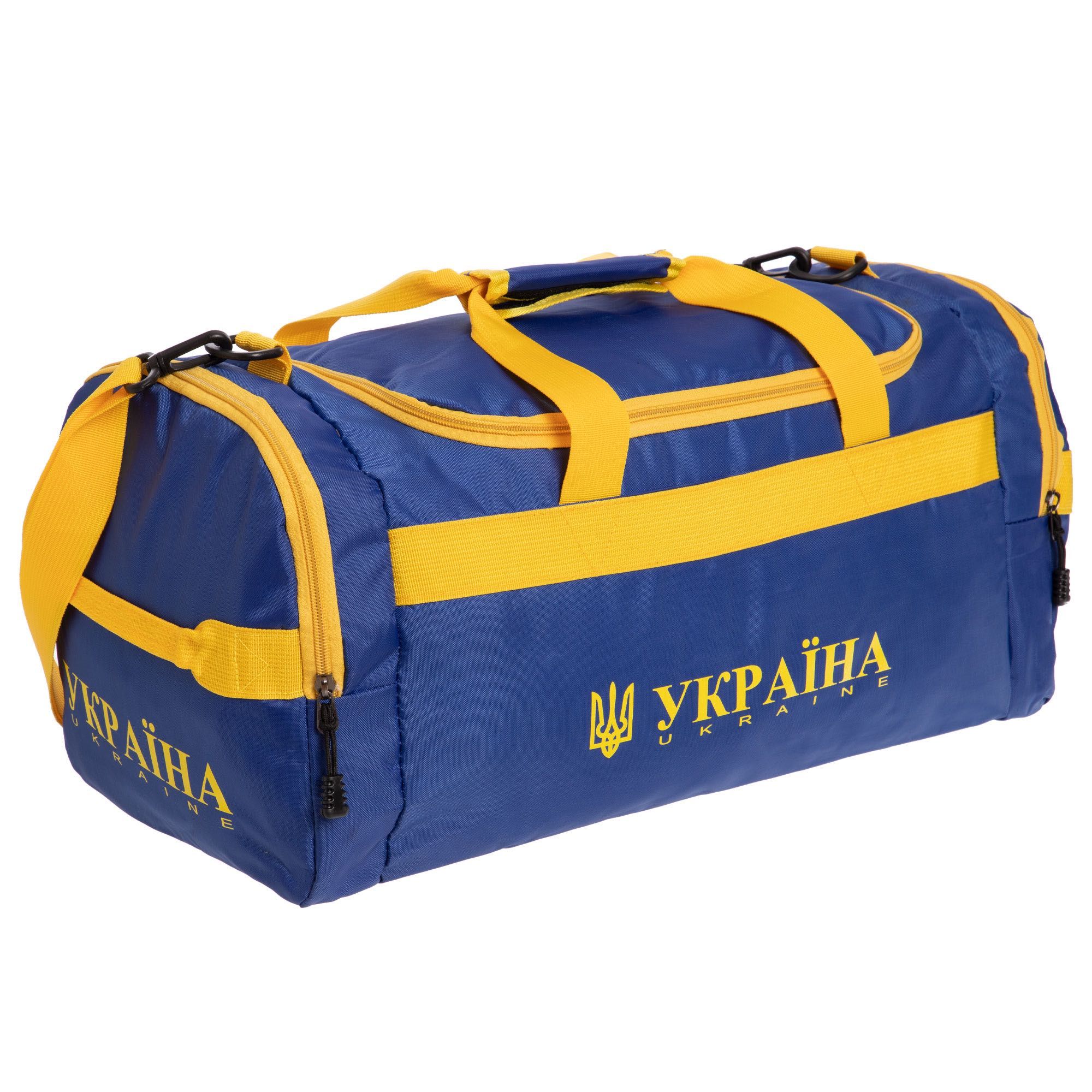 Сумка спортивная Украина GA-3/5632 (сумка дорожная): размер 52x28x23см