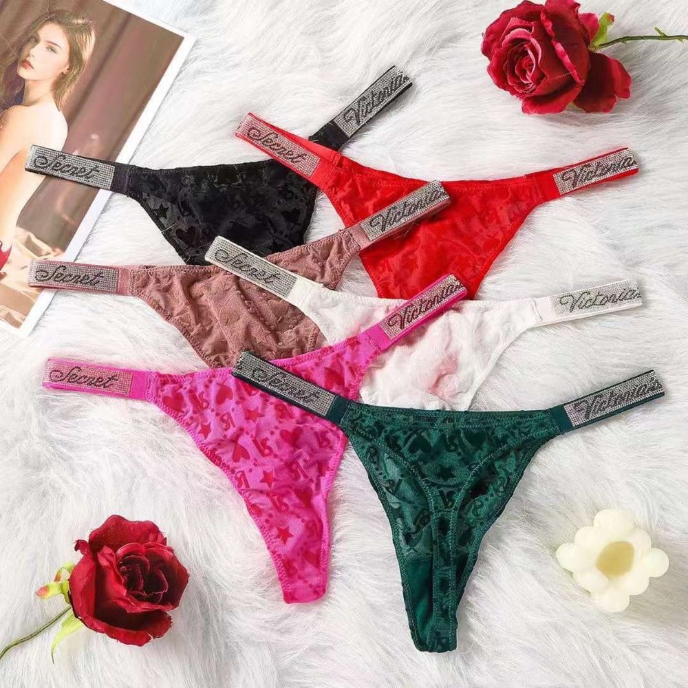Трусики стрінги вікторія сікрет (victorias secret)