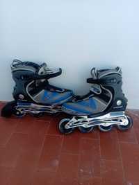 Patins em Linha quase novos.