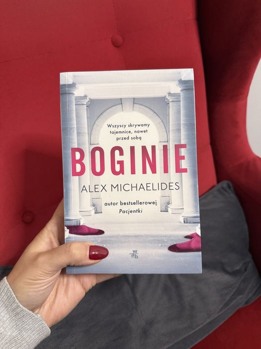 Boginie Pacjentka Ksiazka Book Alex Michaelides kryminal thriller