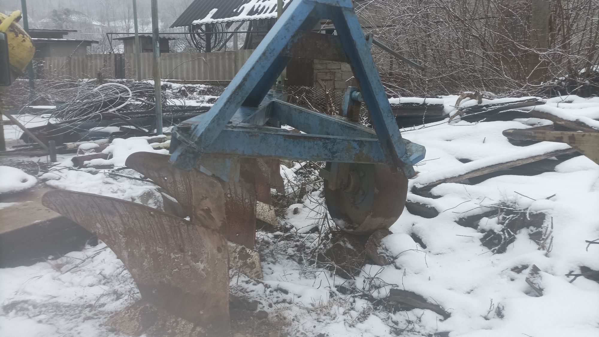Плуг навісний саморобний