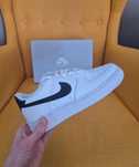 damskie air force biało czarne NIKE AIR FORCE 1  nowe buty 40