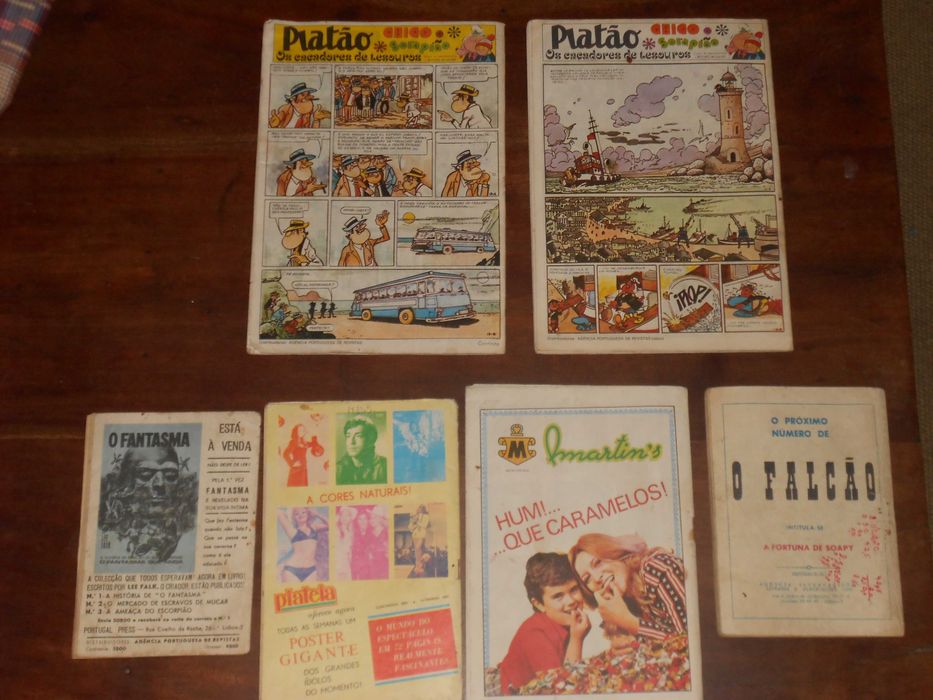 Revistas juvenis antigas diversas Cuto Alvega Pirata