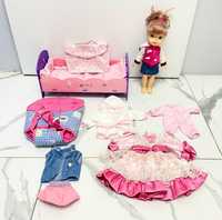 Кукла кроватка для куклы одежда переноска лялька ліжко одяг