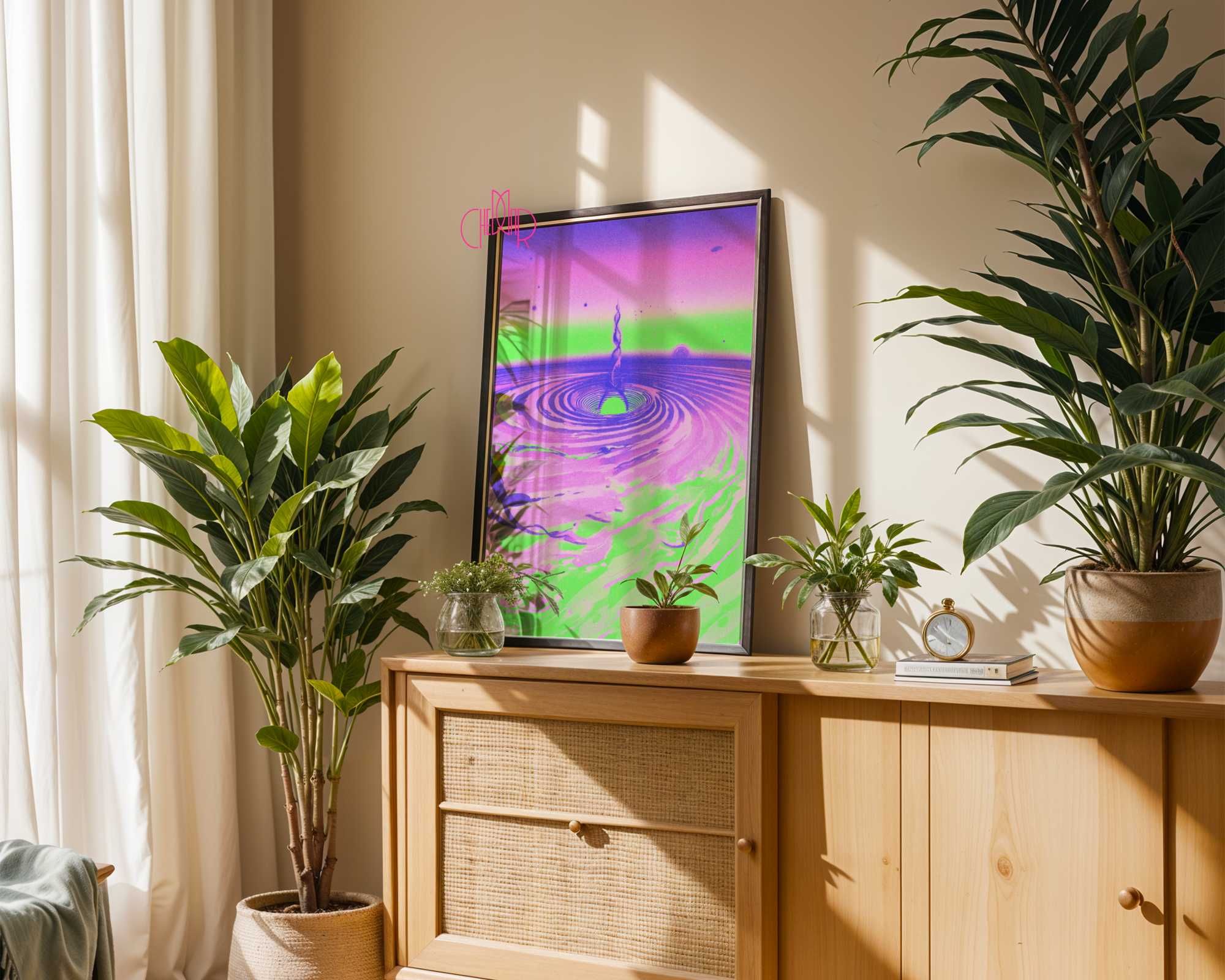 Plakat abstrakcyjny Tornado, 30x40