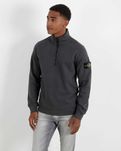 Світшот STONE ISLAND 62720 Half-Zip Sweatshirt Lead Grey SI0219-LDGY