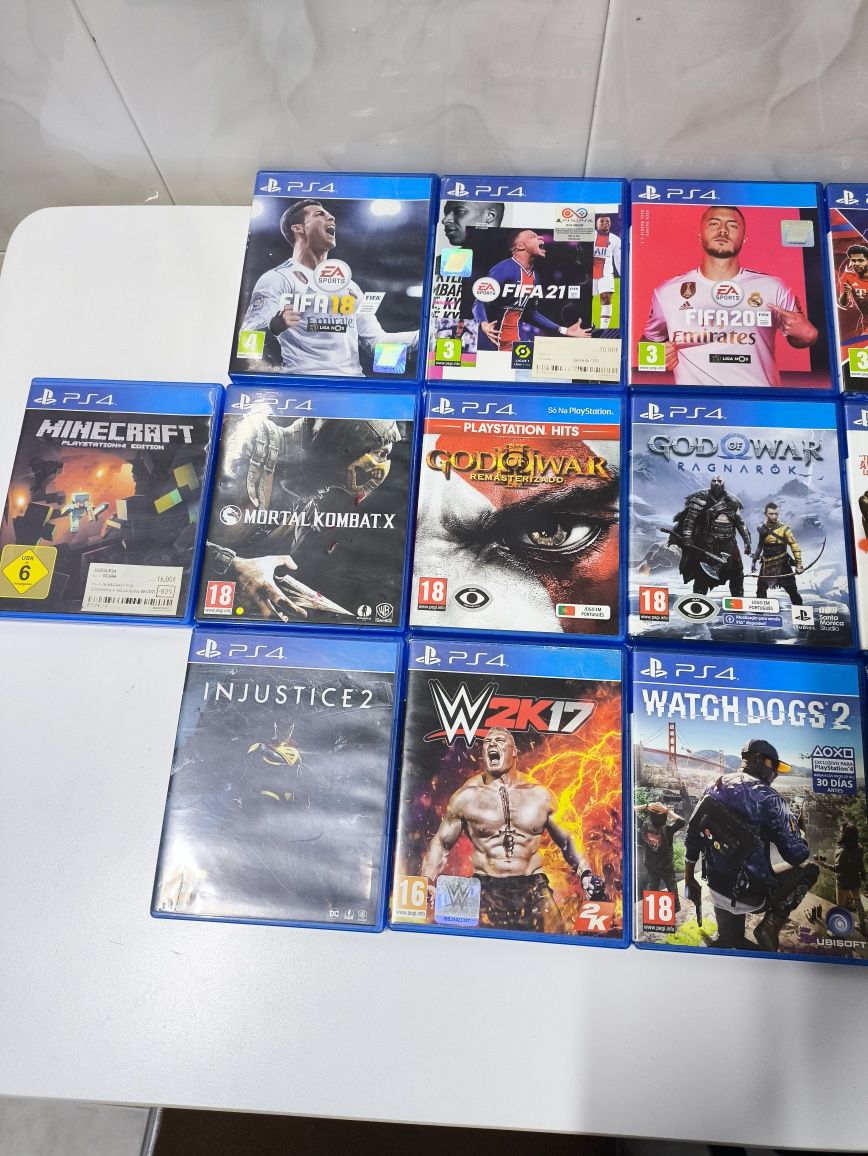 Jogos PS4 e Nintendo switch (preços descrição)