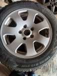 Alufelgi, koła, audi 5x112, 195/65/15, a4b6, nowe opony