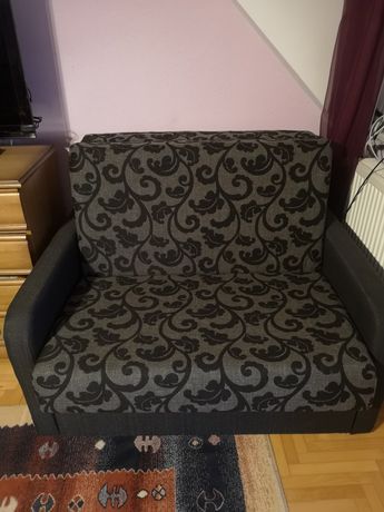 Fotel rozkładany z funkcją spania  tapczan łóżko