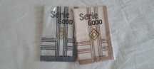 Lenços de mão vintage Novos em embalagem Original