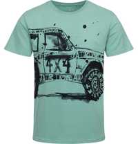 T-shirt Koszulka męska bawełna zielona L Off Road 4x4 4wd Endo