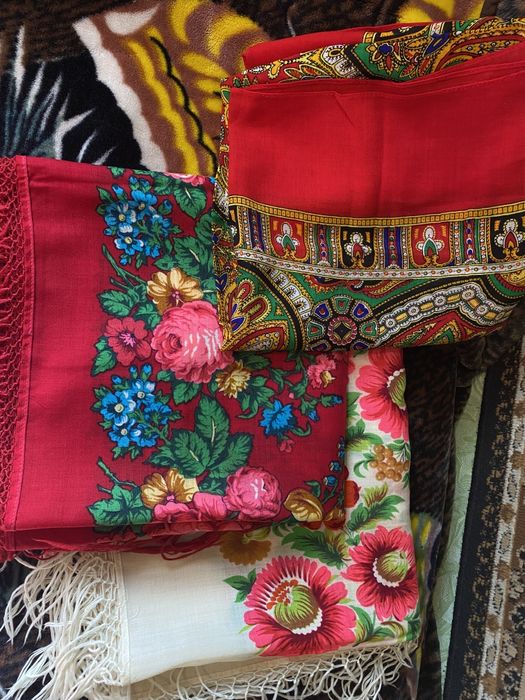 Хустка / Шаль шерстяна часів СРСР