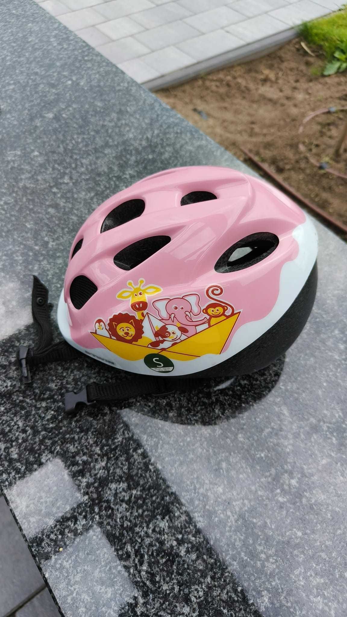 KASK ROWEROWY DZIECIĘCY na hulajnogę rower S 48-52