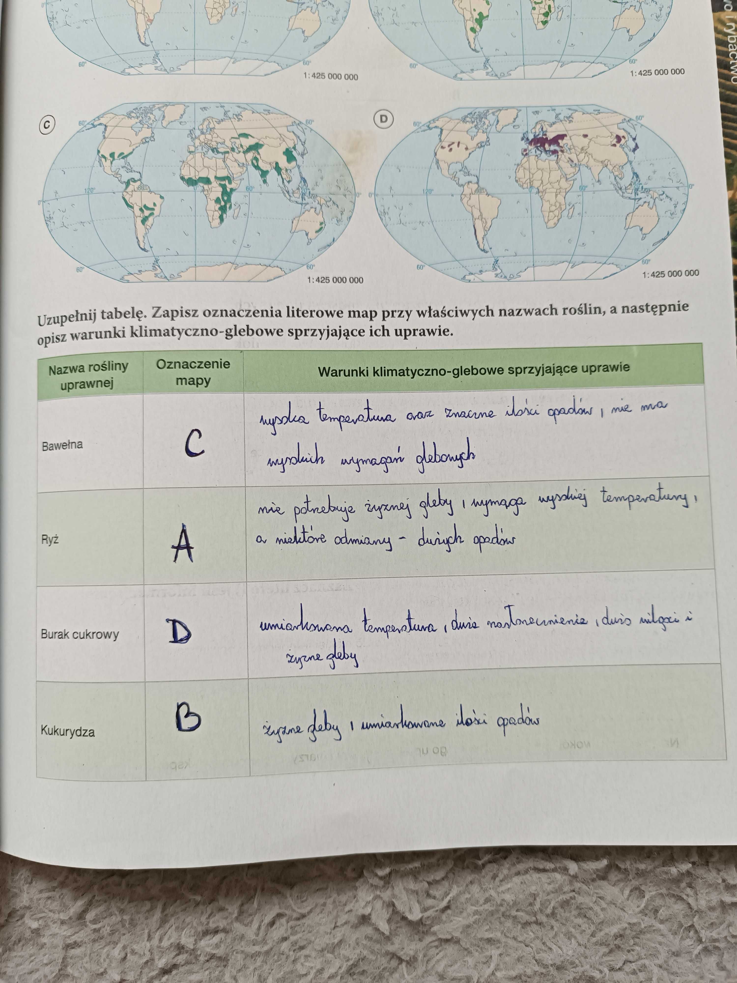 oblicza geografii klasa 2 liceum karty pracy