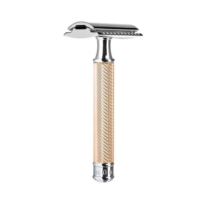 Muhle R89 Rosegold maszynka do golenia na żyletki (zamknięty grzebień)
