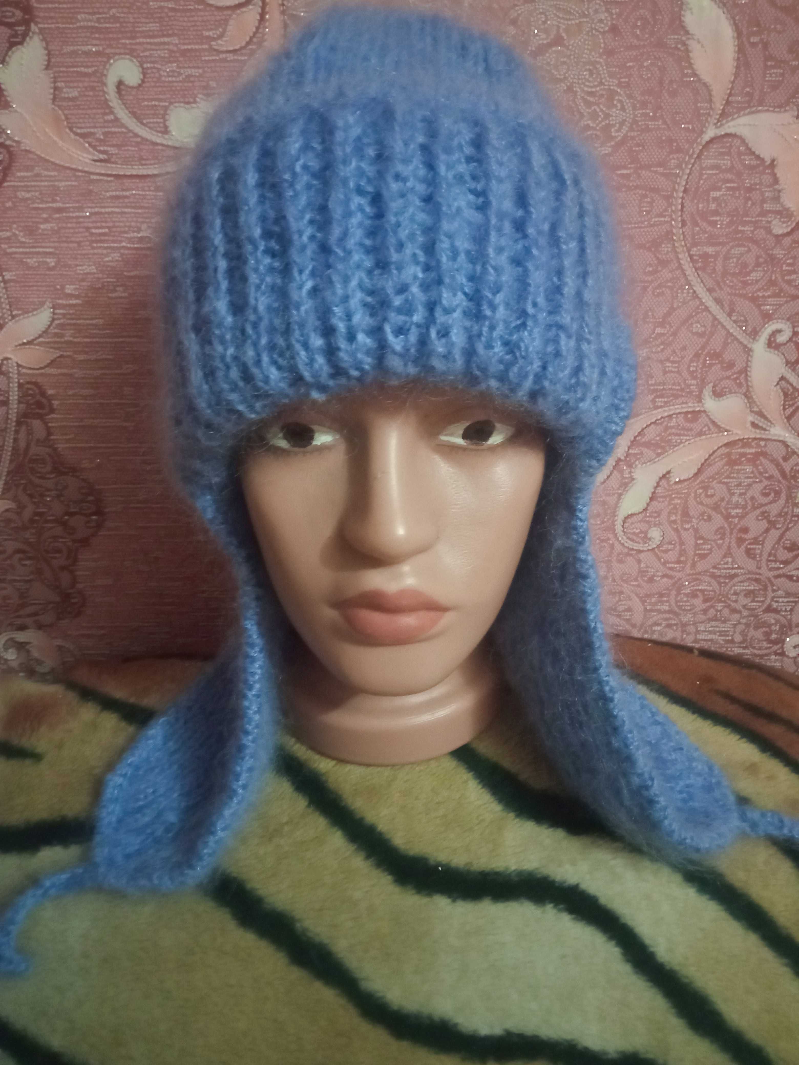 Шапка с королевского мохера