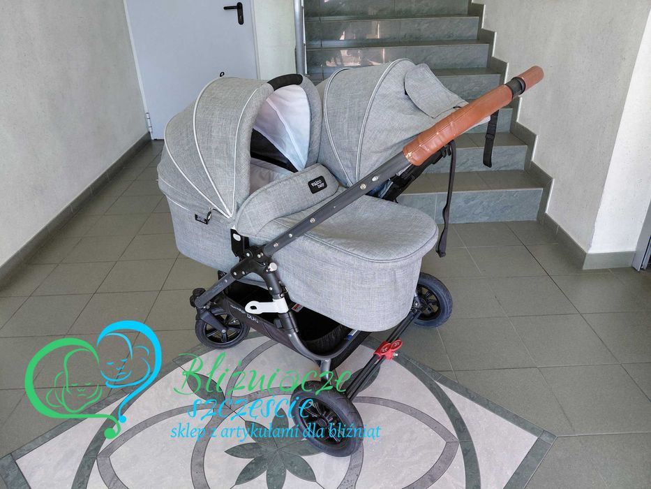 Wózek dla rodzeństwa Valco KOMIS