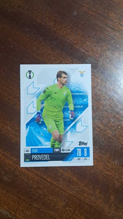 Cartas da coleção Match Attax da Topps 2024/2025 Ivan Provedel