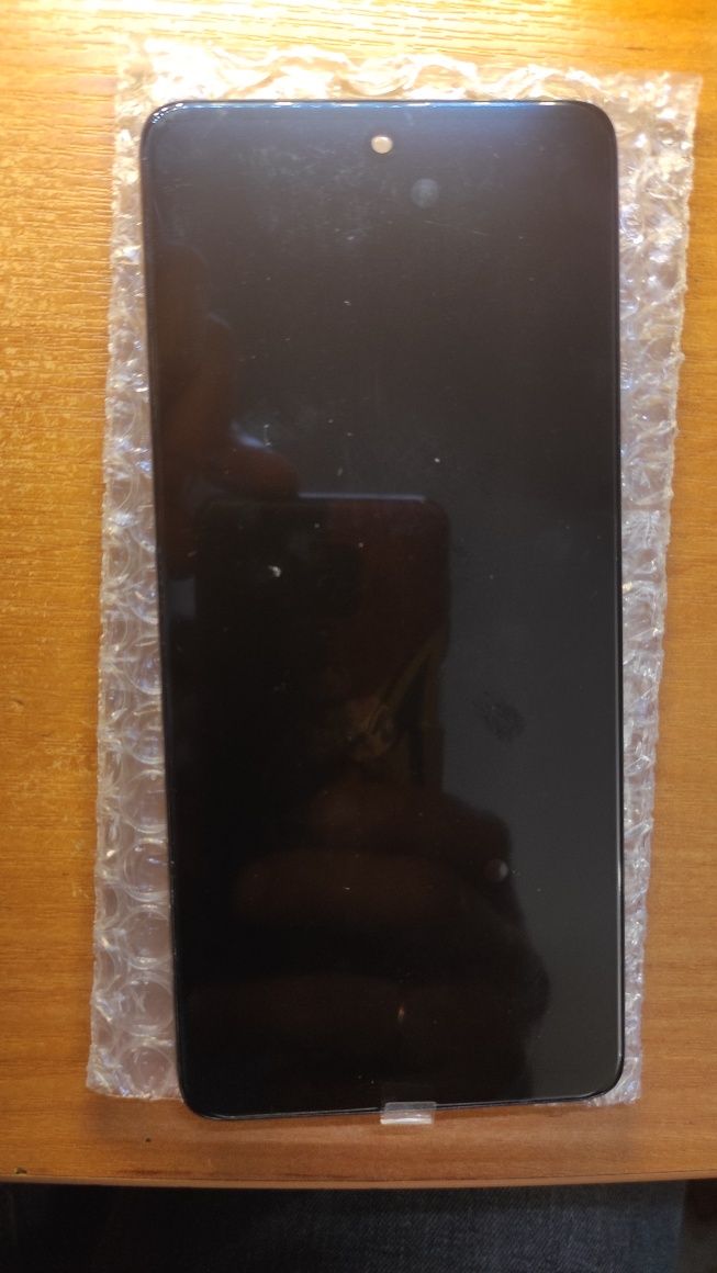 Дисплей Samsung A515F Galaxy A51 тачскрин модуль чорний TFT у рамці бе