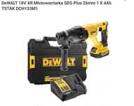 DeWALT 18V XR Młotowiertarka SDS-Plus 26mm 1 X 4Ah TSTAK DCH133M1