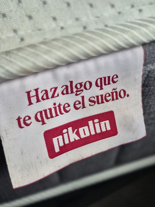 Sommier com colchão 90×190