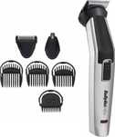 trymer babyliss mt726e do golenia włosów srebno-czarny 7 nakładek