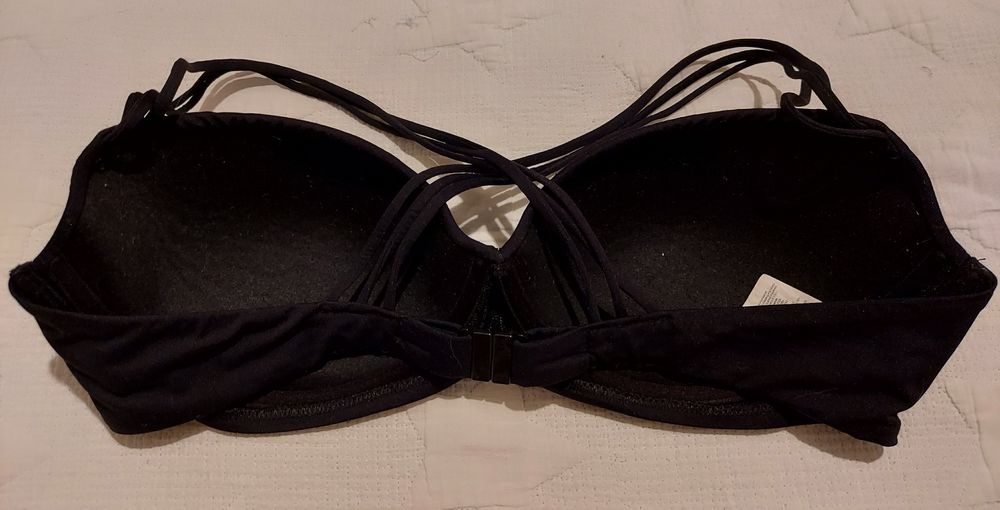 Top bikini Calzedonia preto