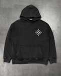Худі Chrome Hearts Hoodie Washed Black
