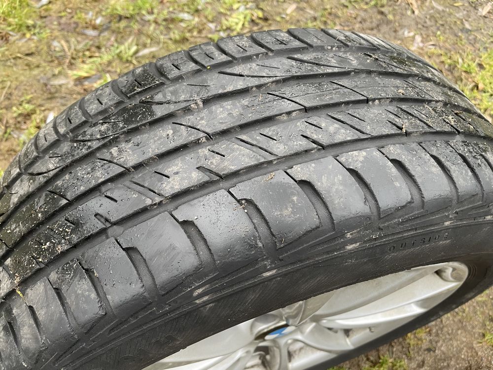 Felgi aluminiowe BMW z oponami letnimi 205/55 R16