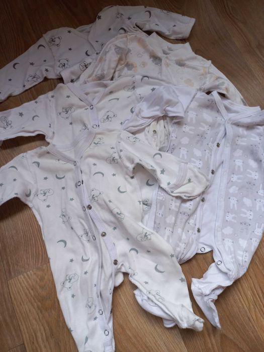 Пакет одягу для новонароджених. Бодіки, костюмчики