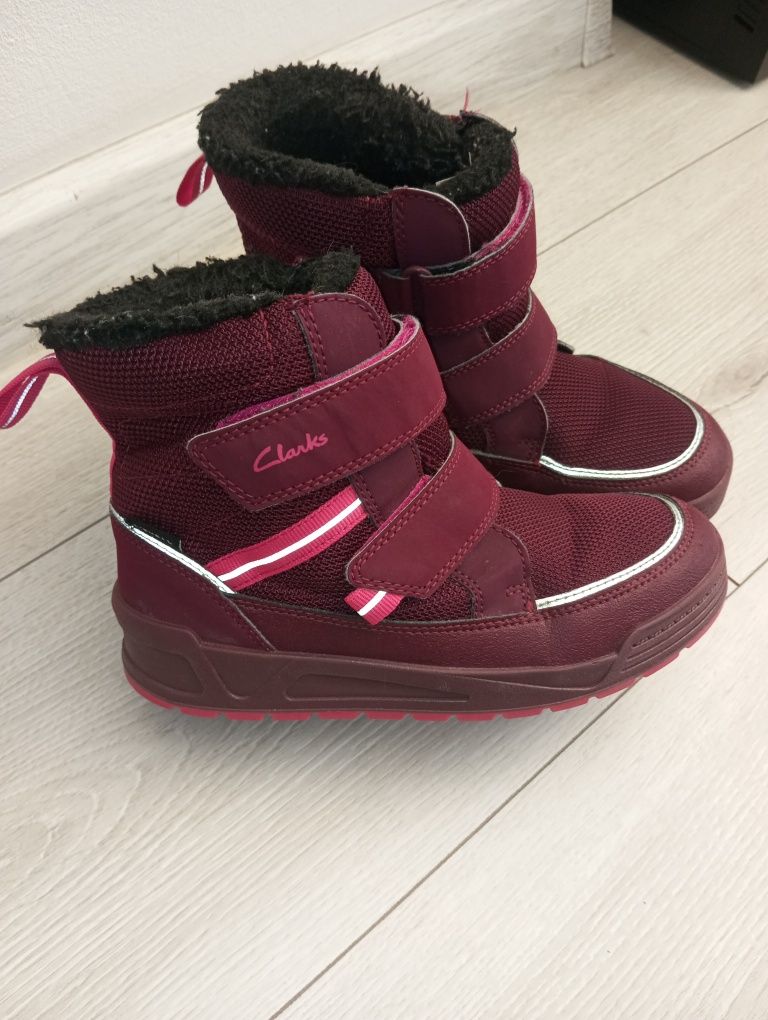 Термоботинки Clarks 31 розмір