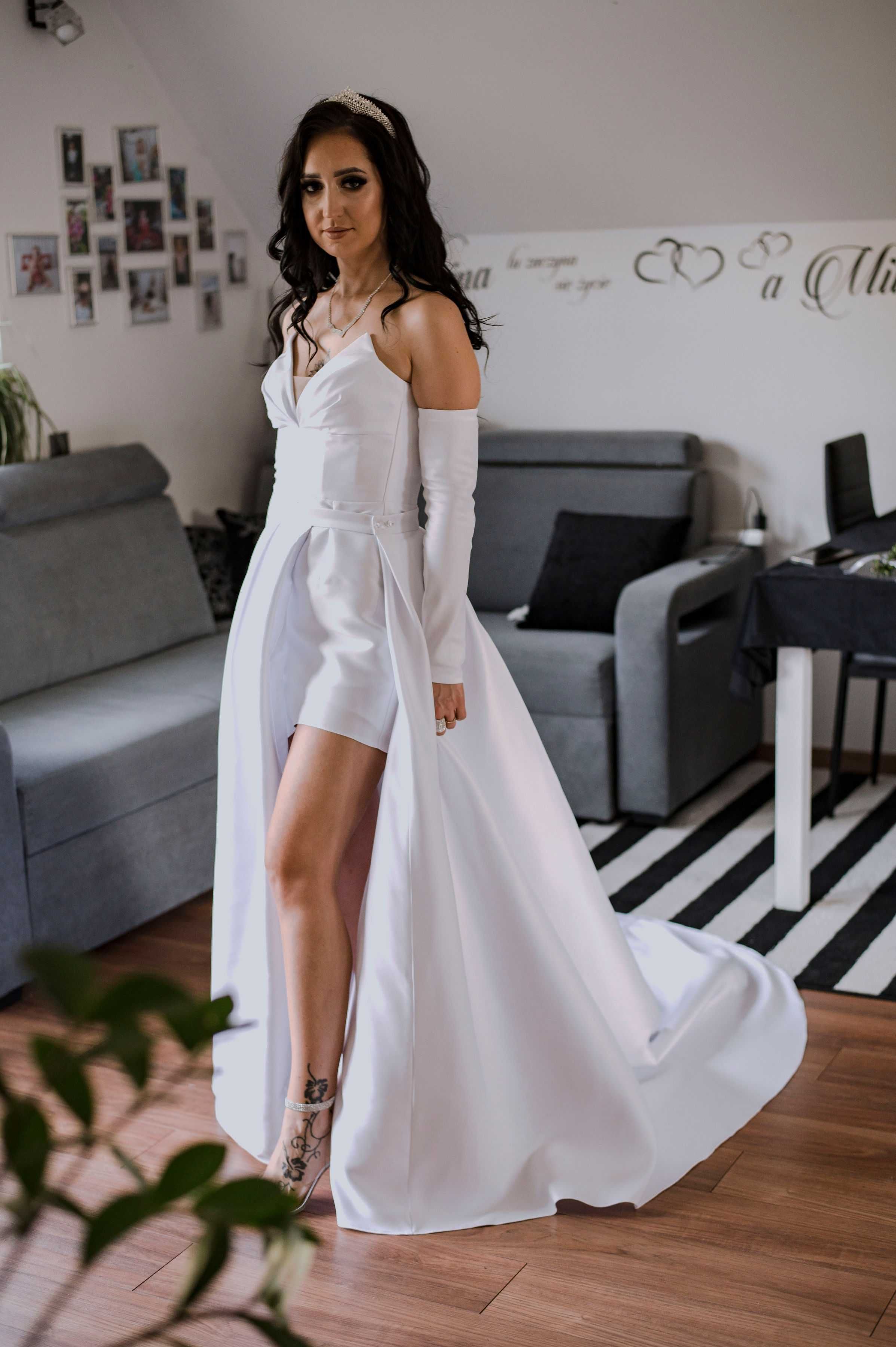 suknia ślubna glamour