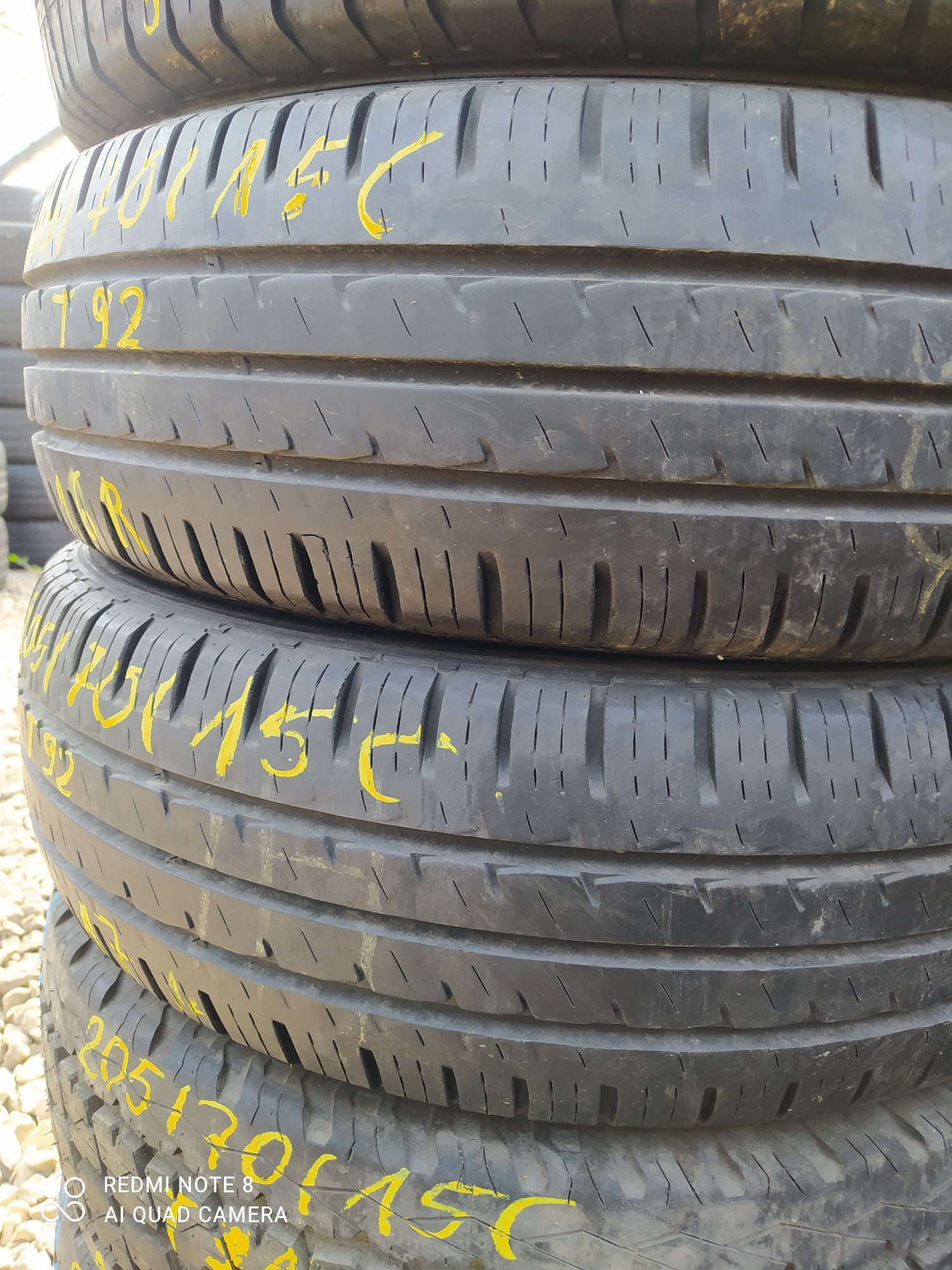 T92 205/70/15c sztuk 2 Hankook