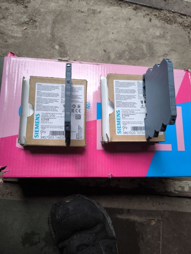 Преобразователи сигналов Siemens 3RS7020-1ET00 и  3RS7003-1AE00