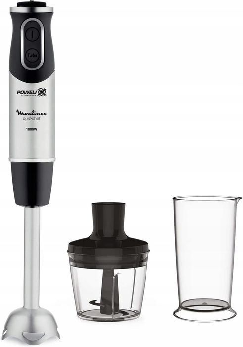 Blender Ręczny Moulinex Quickchef 1000W 3w1 Rozdrabniacz
