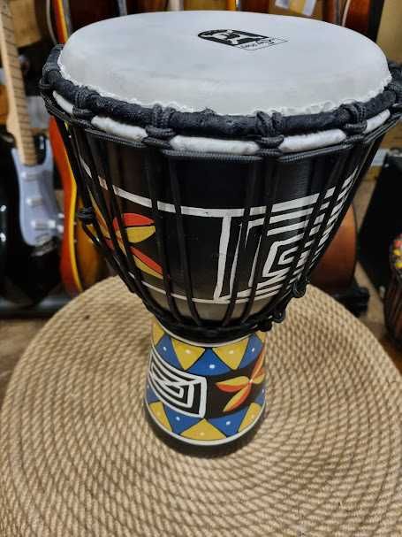 Djembe Ever Play DJ40ZP-M7 bęben afrykański 40cm drewno skóra