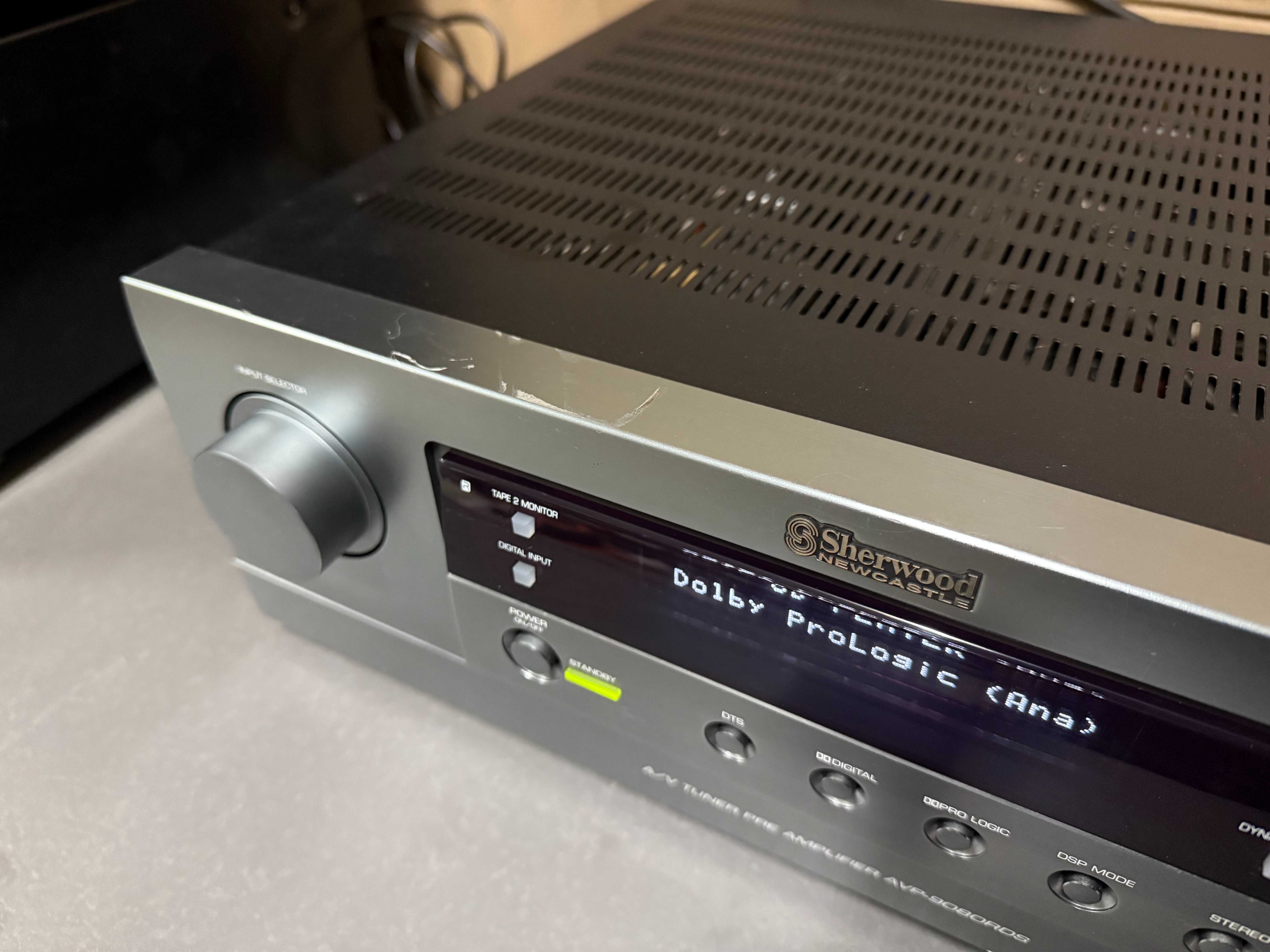 Przedwzmacniacz / PREAMP Sherwood Newcastle AVP-9080R