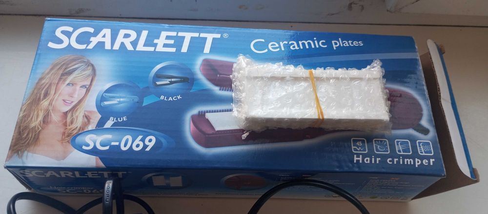 Плойка SCARLETT SC-069 б.у состояние новой.