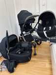 Cybex priam 4.0 rose gold duzy zestaw z bazą i fotelikiem gwarancja