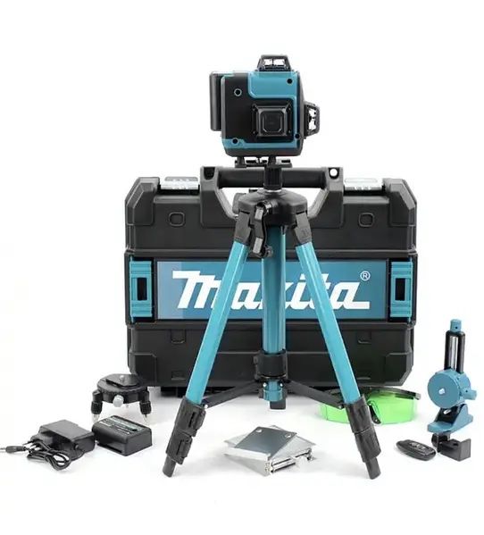 Акумуляторний Makita нівелір SK700GDZ 4D-16 лінійний рівень з штативом