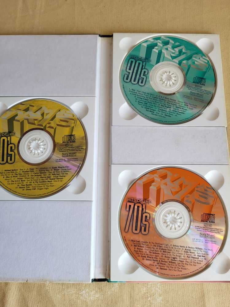 CD's Melhores Exitos Anos 70, 80 e 90