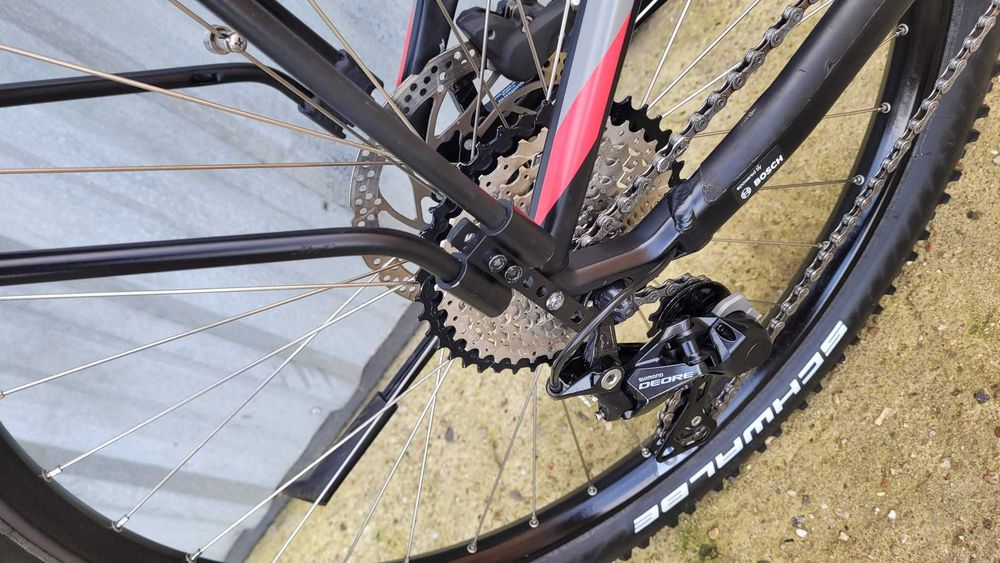 CUBE elektryczny elektryk rower aluminiowy używany 27,5 cali