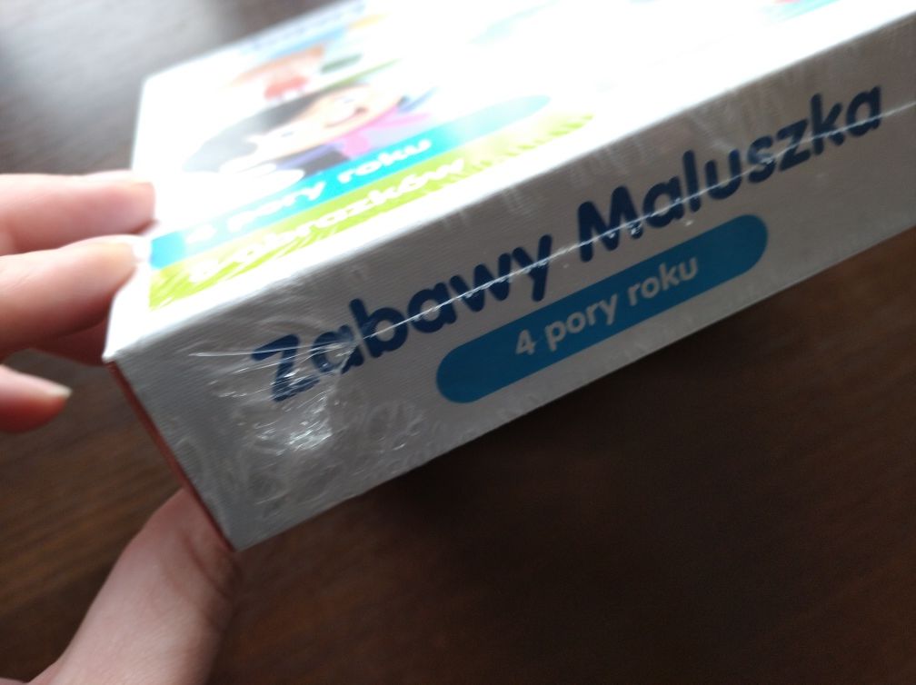 NOWE puzzle Trefl zabawy dla maluszka 4 pory roku