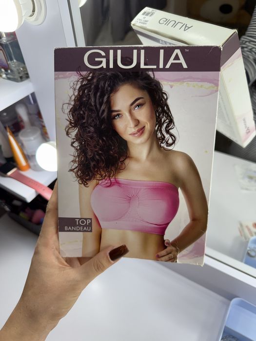 Топ бандо Giulia оранжевий