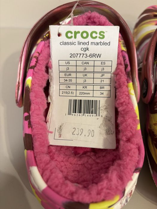 Nowe oryginalne Crocsy – rozmiar 34/35